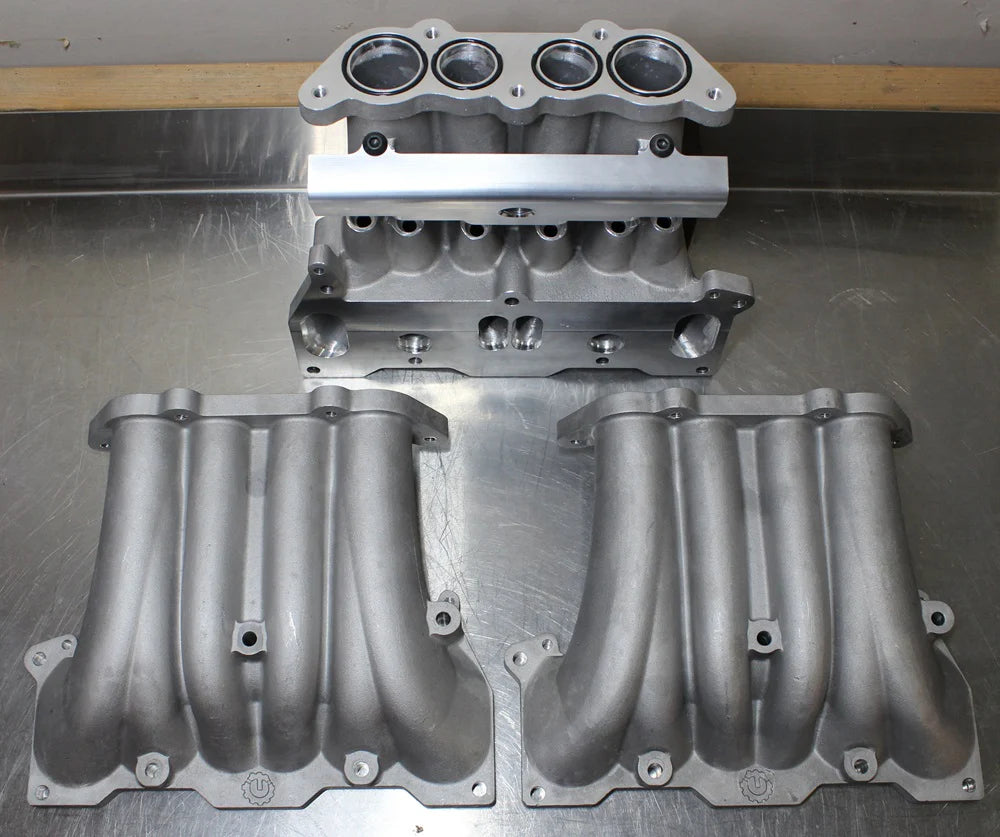 Turblown Cast Rotary Lower intake manifold