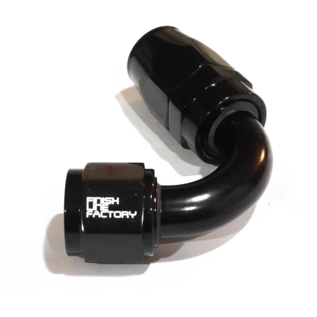 Swivel Hose End – 120 Degree AN – FLF Racing Supply