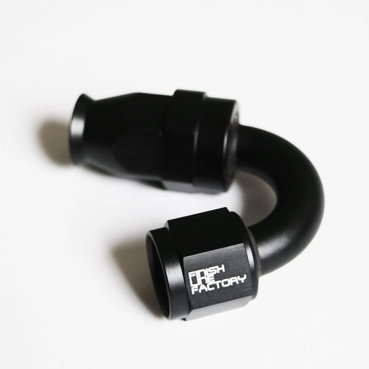PTFE Hose End – 150 Degree AN