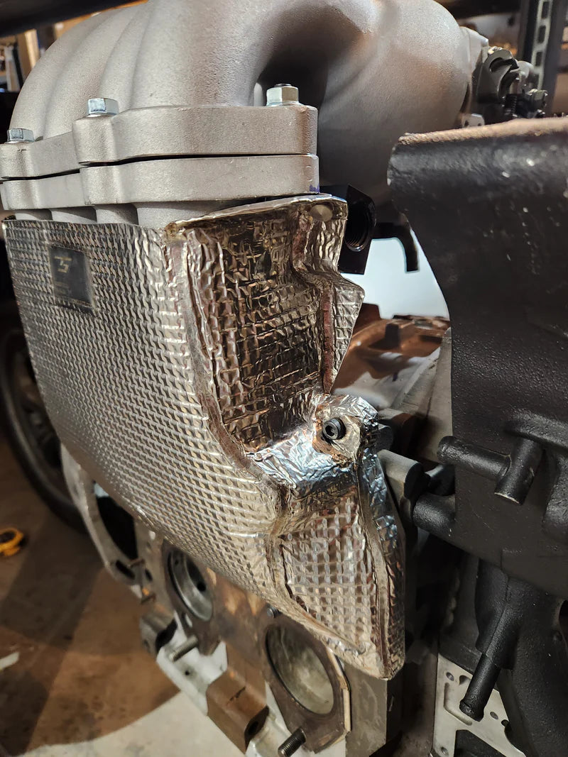 Intake Shield Inconel Rx7 Lower Intake Manifold Shield – DLWMOTORSPORTS