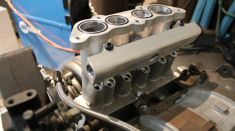Turblown Cast Rotary Lower intake manifold