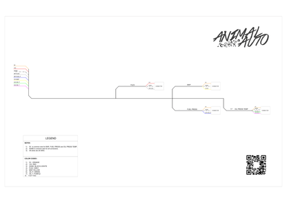 Auxiliary sensor Harness add-on