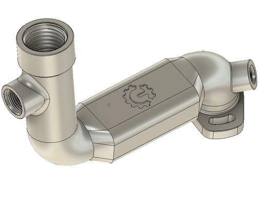 Turblown 13B Baffled Oil Filler Neck