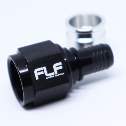 Crimp-On PTFE Hose End – Straight AN