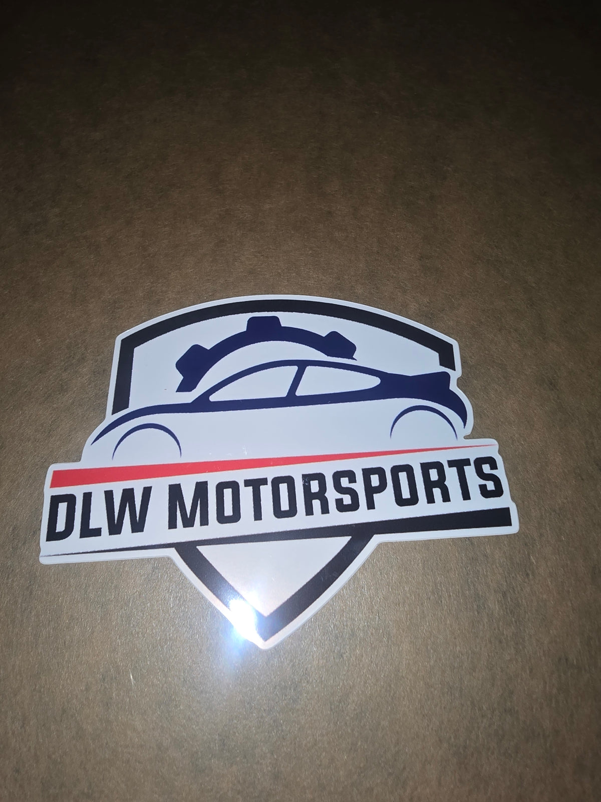 DLW Motorsports Die-Cut Stickers: Original Colorway2