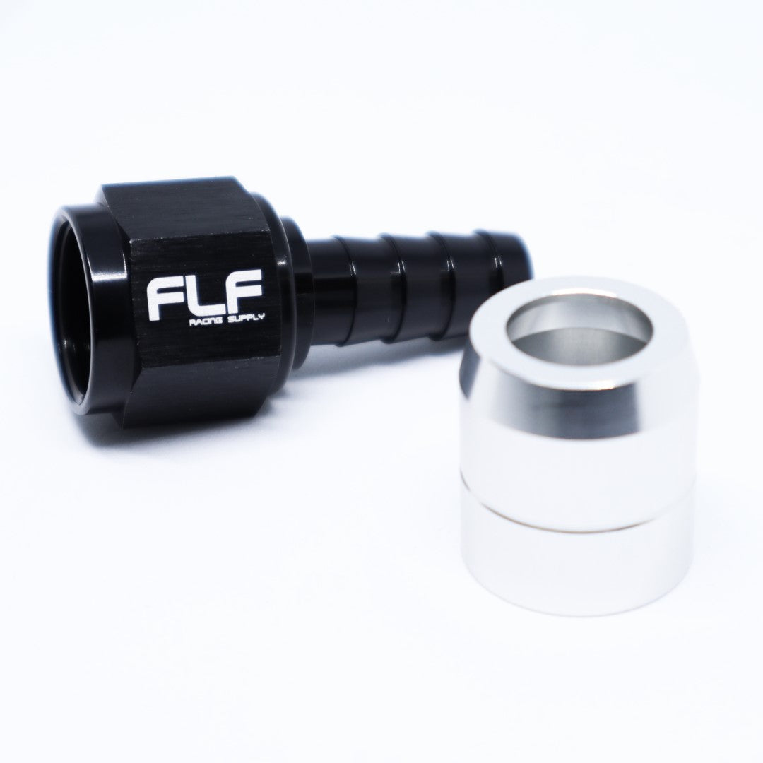 Crimp-On Swivel Hose End – Straight AN
