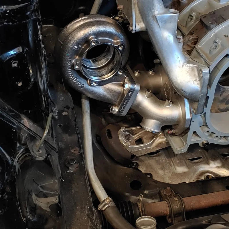 Turblown Engineering Cast FC3S Twinscroll EWG Turbo Manifold
